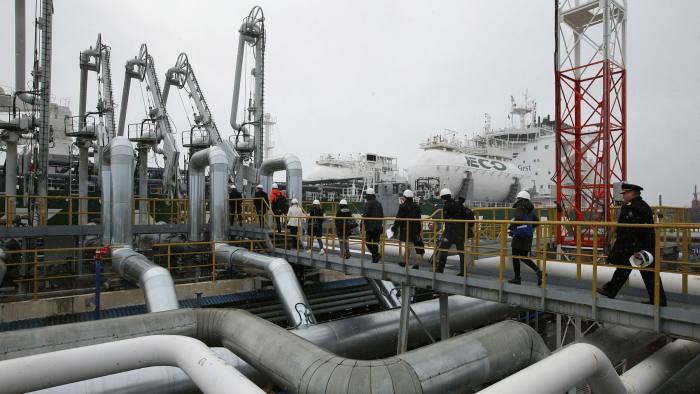 Russia's pipeline supply of crude oil
