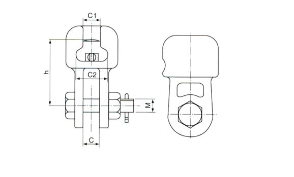 components of socket tongue working together to provide support