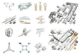 various components of the overhead line fittings