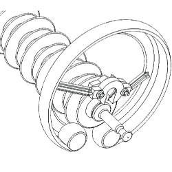 Components of the corona ring help to create a contrrol system to manage electric fields