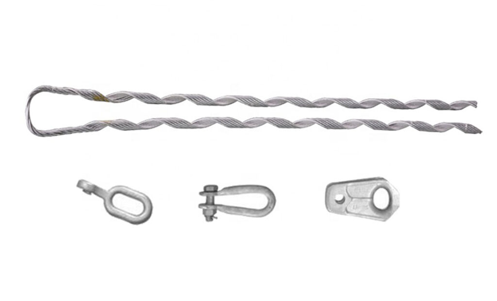 features of the clamp help to provide secure and reliable tensioning of the conductors