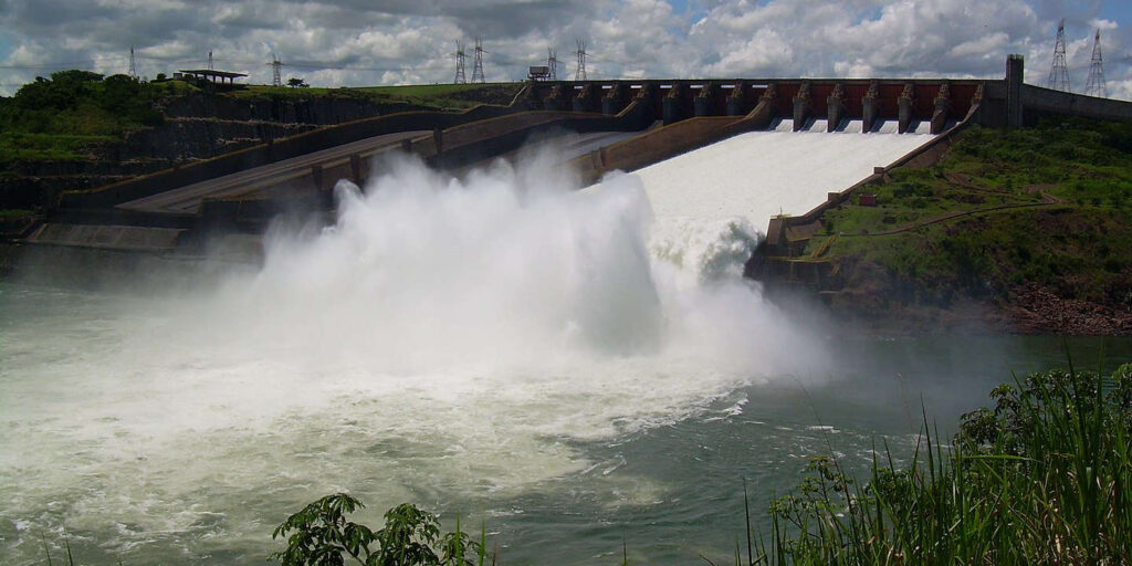 hydropower energy production in South America