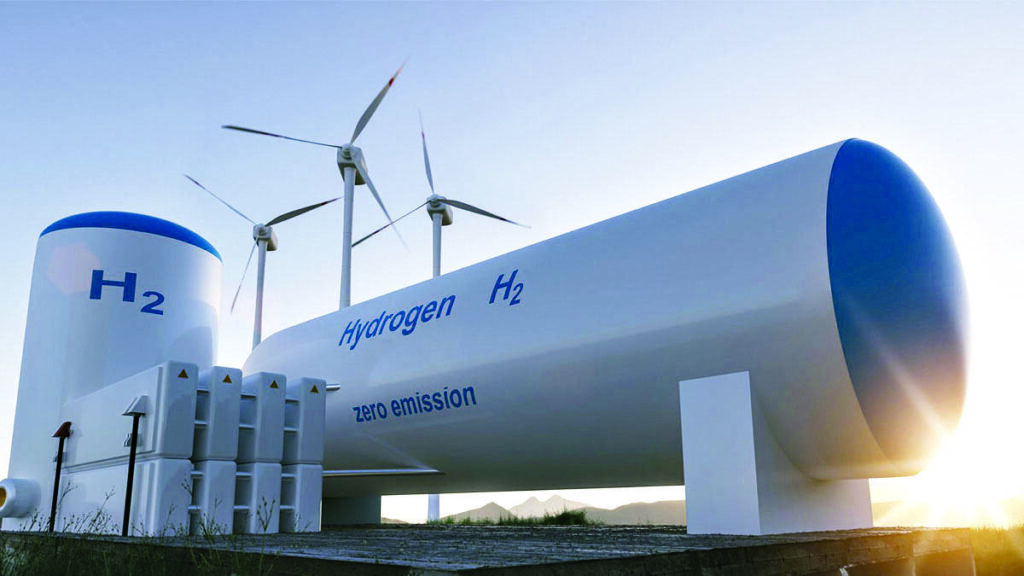 Green hydrogen reduces the emissions of greenhouse gas 