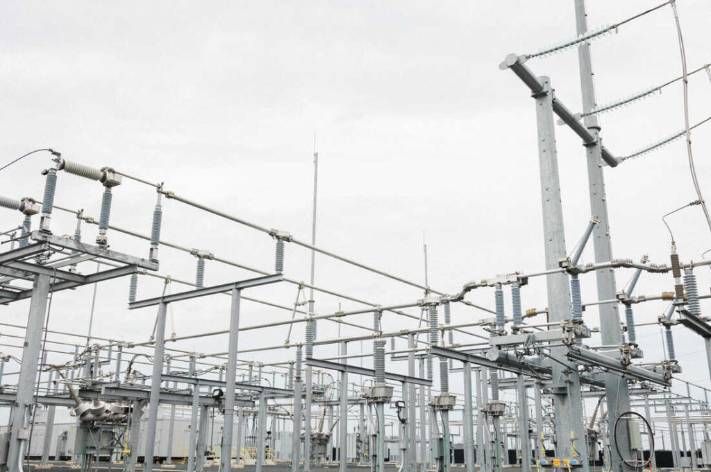 Substation supporting grids
