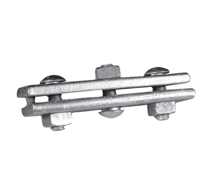 Guy clamps provide support for mechanical anchoring