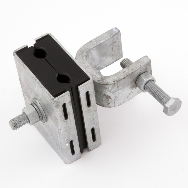 Downlead clamps with cushions