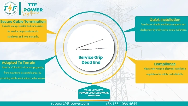 Features of the service grip deadends