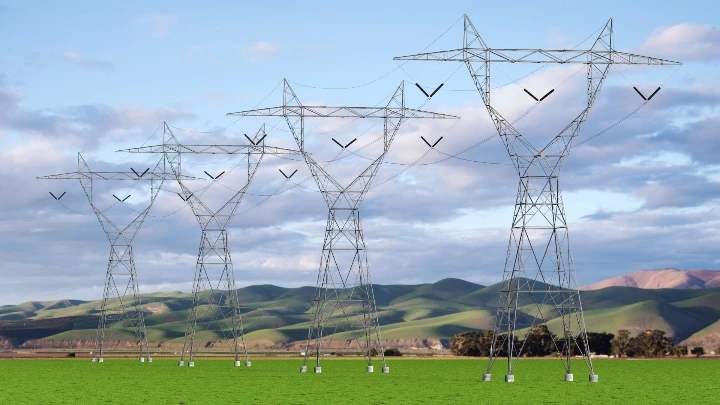 500 kV transmission line infrastructure