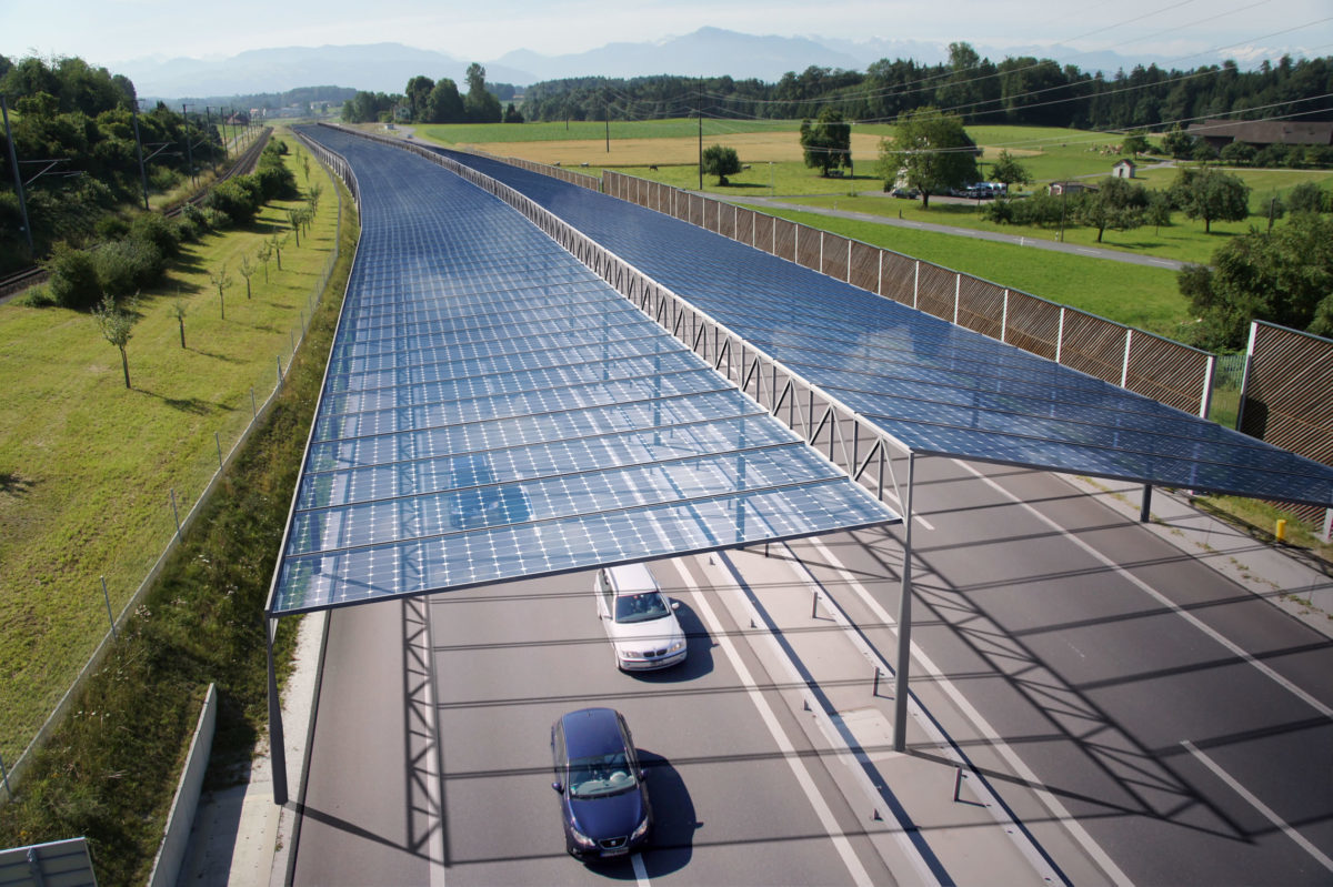 Solar-powered roads development