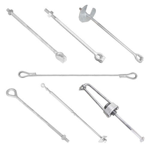 Stay rods for anchoring systems