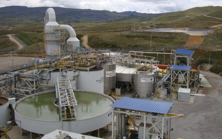 Copper processing plant
