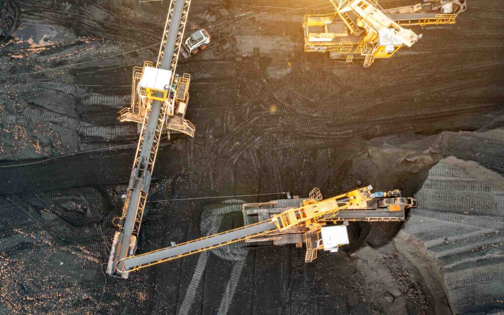 Copper and gold mining infrastructure