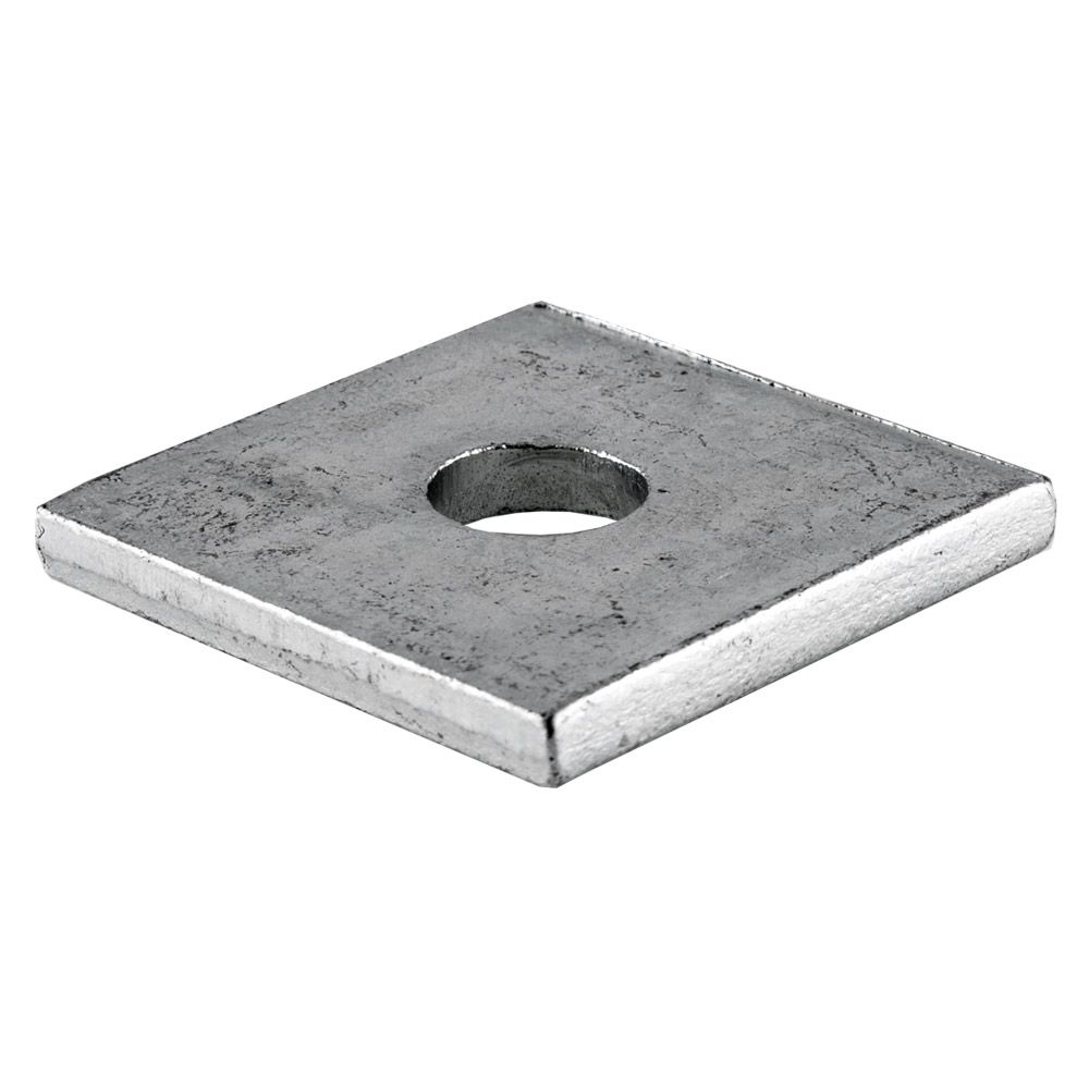 Flat square washers improve joint stability