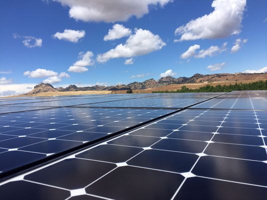 San Rafael solar photovoltaic installation