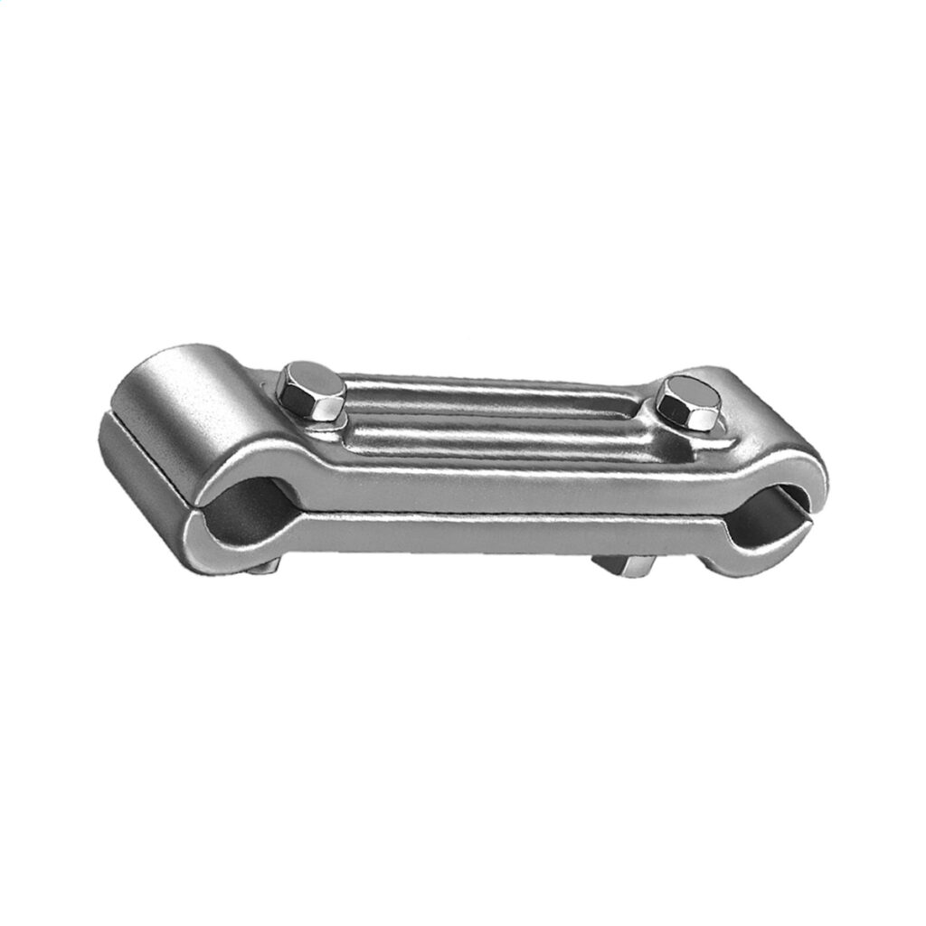 Aluminum wedge deadends control conductor sagging
