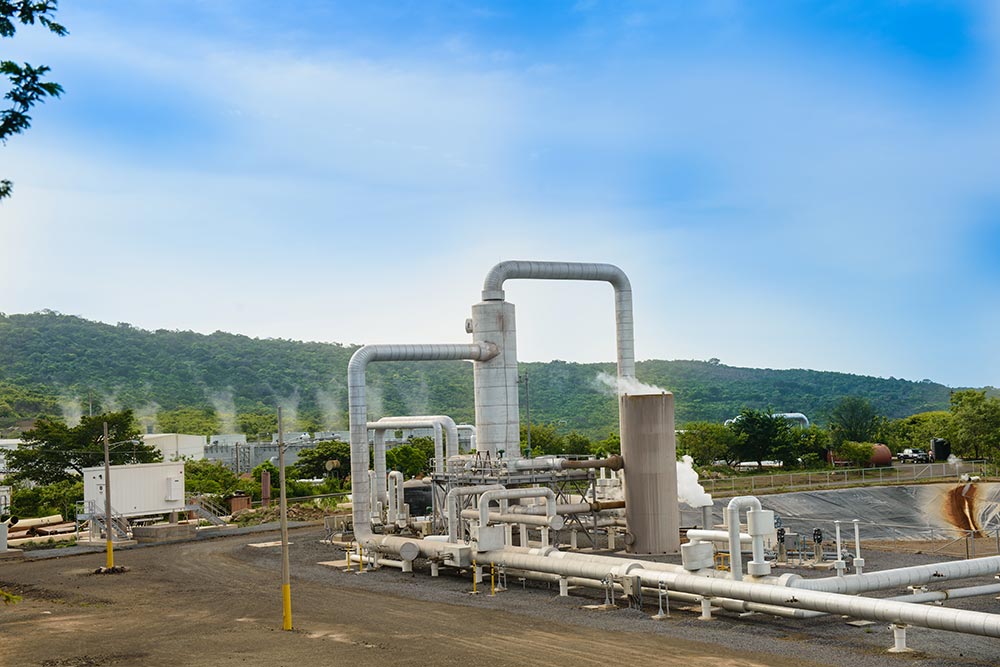 Geothermal energy infrastructure supporting development