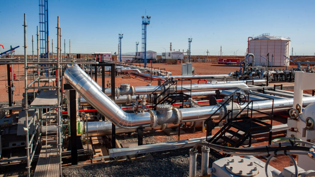 Oil and gas processing facility