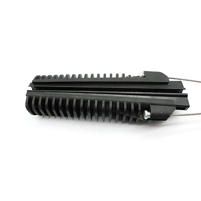Deadend clamps transfer mechanical forces to structures